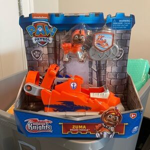 Paw Patrol Zuma Rescue Knights Toy Brand New
